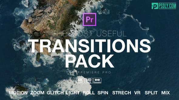 Videohive The Most Useful Transitions Pack for Premiere Pro 27730212
