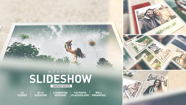 Videohive Wedding Memories Album Slideshow 27538847