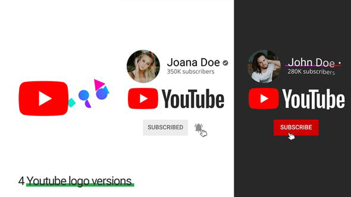 Videohive Youtube Logo Subscribe 28118148