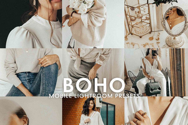 5 BOHO MOBILE LIGHTROOM PRESETS 5277235