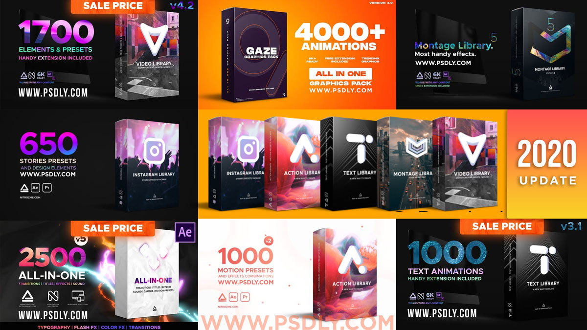 AnimationStudio All Packs For After Effects