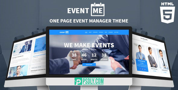 ThemeForest EventMe v1.1 Responsive Conference Landing Page 7437582