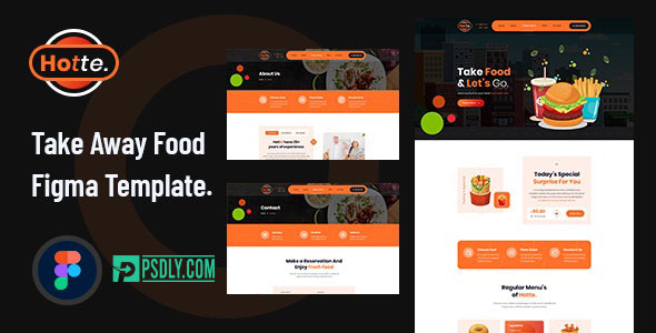 ThemeForest Hotte v1.0 Take Away Food Elementor Template Kit 28363238