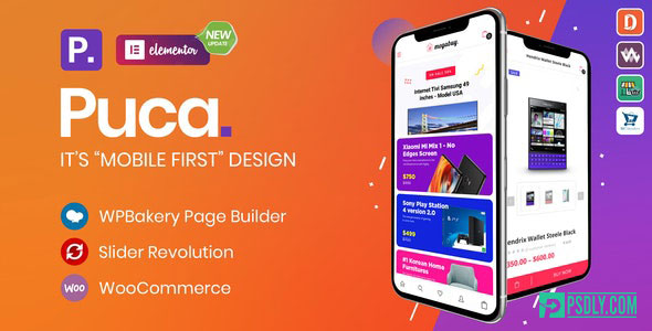 ThemeForest Puca v2.2.1 Optimized Mobile WooCommerce Theme 21119152
