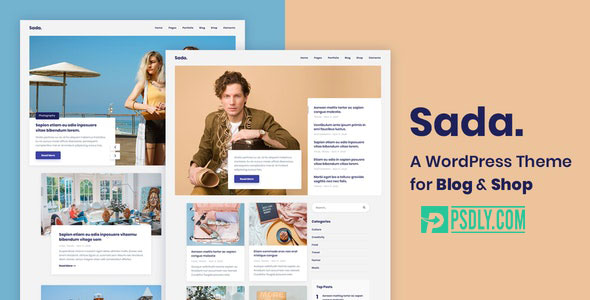 ThemeForest Sada v1.1.4 A WordPress Theme For Blog & Shop 22930505