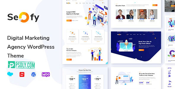 ThemeForest Seofy v1.5.14 Digital & Marketing WordPress Theme 22961528