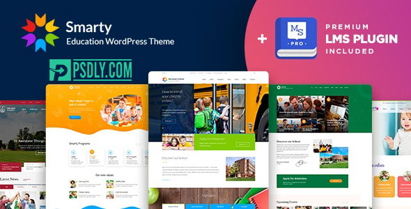 ThemeForest Smarty v3.4.2 School Kindergarten WordPress theme 15709416