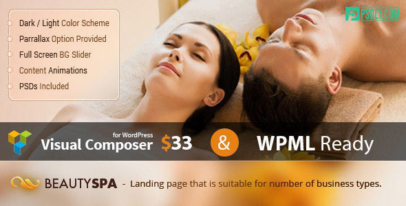 ThemeForest Spa v1.3.2 WordPress Theme with Page Builder 11982416