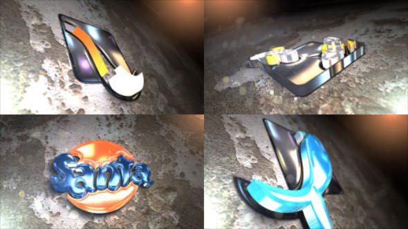 Videohive 3D Glossy Animated Stroke 21496119