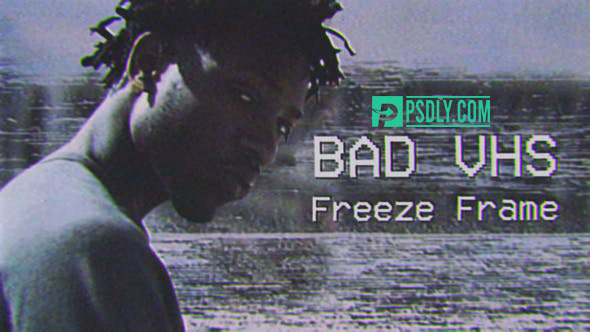 Videohive Bad VHS Freeze Frame 24619899