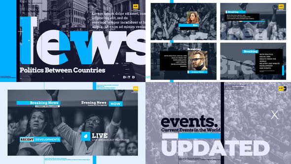 Videohive Breaking News Pack 27096559