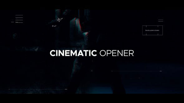 Videohive Cinematic Opener 23179262