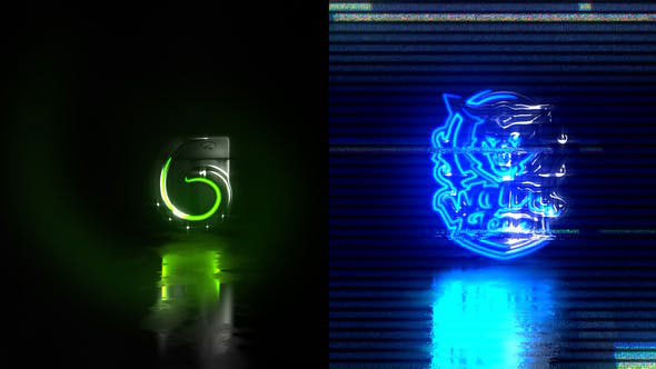 Videohive Color Glitch Logo Reveal 25441382
