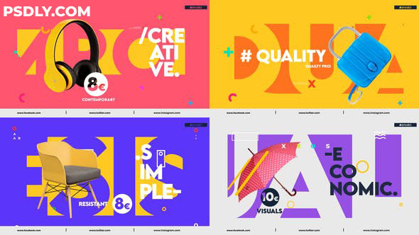 Videohive Colorful Product Promo 28256439