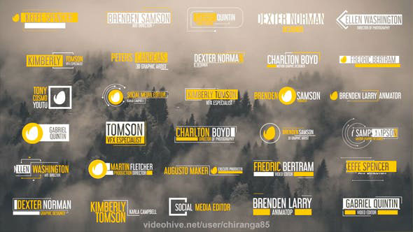 Videohive Creative & Lower Thirds 20474983