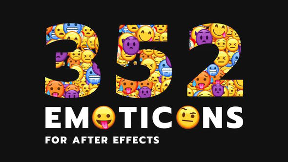 Videohive Emoticon Animated Emojis Pack 28314889
