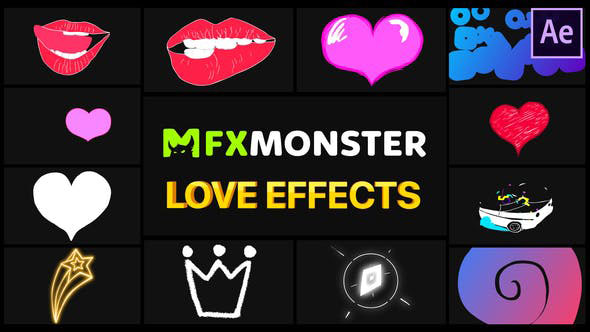 Videohive Love Effects After Effects 28741269