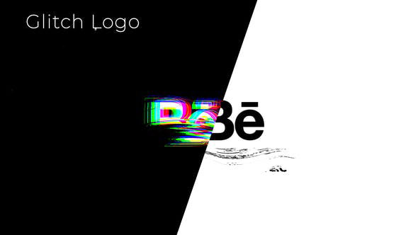 Videohive Minimal Wave Glitch Logo 28447440