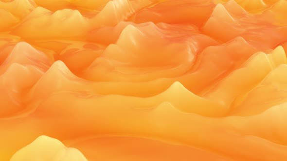 Videohive Orange Gradient Fluid Loop 27212559
