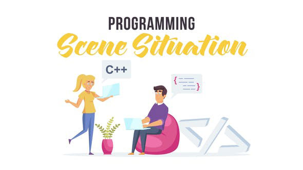 Videohive Programming Scene Situation 28481975