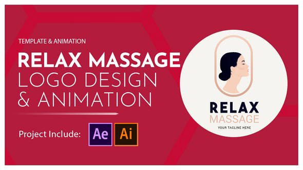 Videohive Relax Massage Logo Design and Animation 28651282