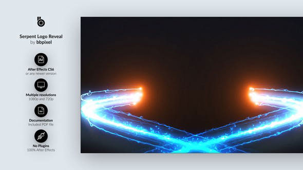 Videohive Serpent Logo Reveal 28663636