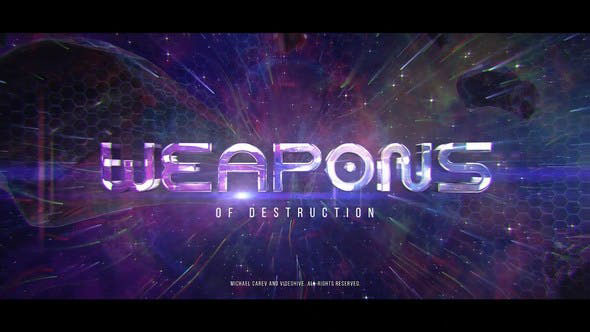 Videohive Space Action Trailer 23470281