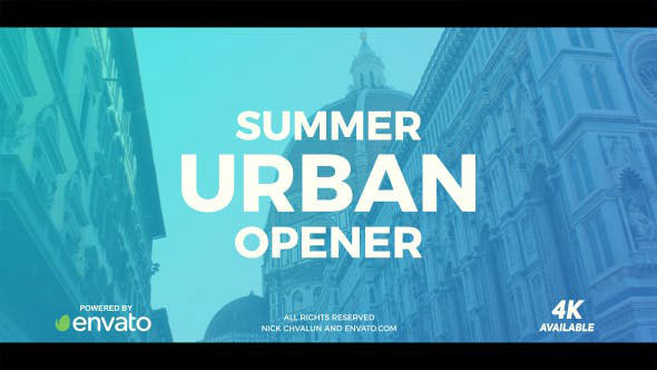 Videohive Summer Urban Slideshow 20332265