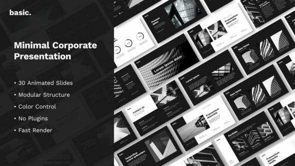 Videohive Basic Minimal Corporate Presentation 28758728