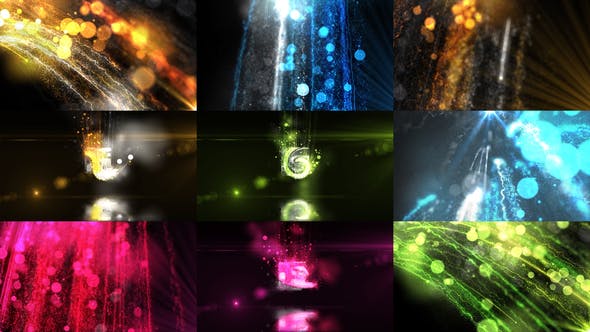 Videohive Glowing Particals Logo Reveal 39 28560387
