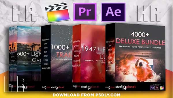 4000+ Deluxe Bundle Collection | Premiere Pro & Final Cut