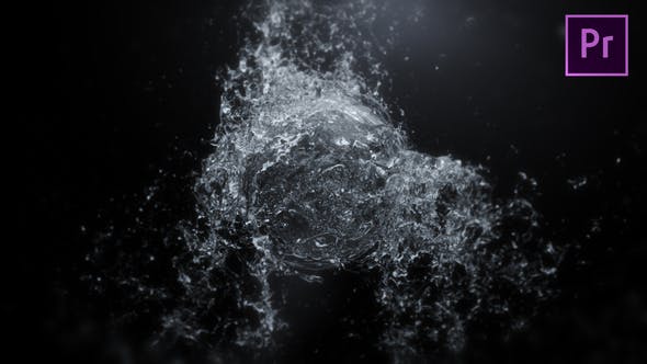 Videohive Colliding Liquid Logo Reveal Premiere Pro 23500190