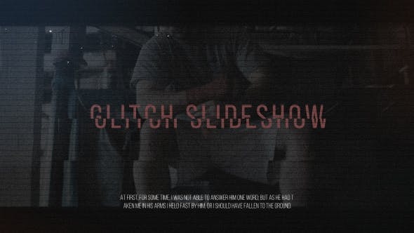 Videohive Glitch Slideshow 19689040