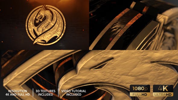 Videohive Gold Epic And Power Logo Reveal 27689975