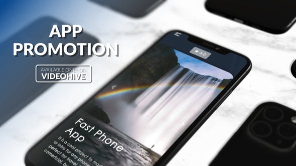Videohive Fast Phone App Intro 27446752