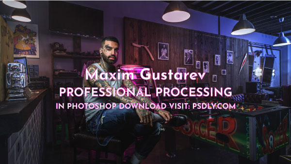 Maxim Gustarev Professional Processing in Photoshop