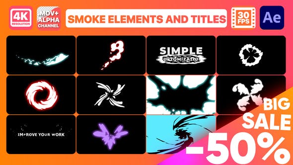 Videohive Smoke Pack After Effects 28929457