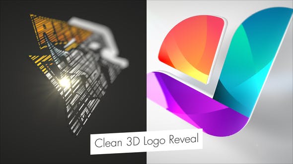 Videohive Clean 3D Logo Reveal 27200974