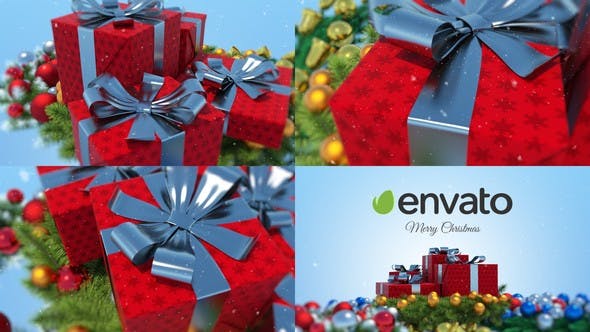 Videohive Christmas Gifts Logo 22954555