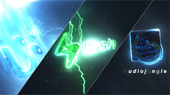 Videohive Lightning Storm Logo Intro 27917562