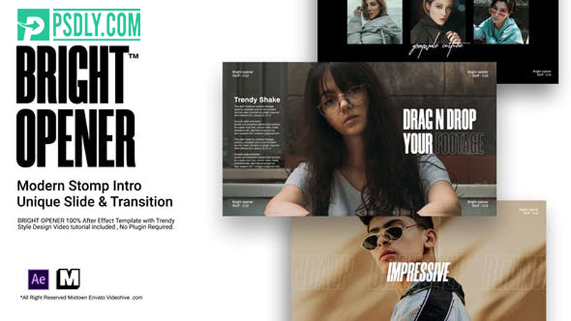 Videohive Bright Opener I Stomp Intro 28665281