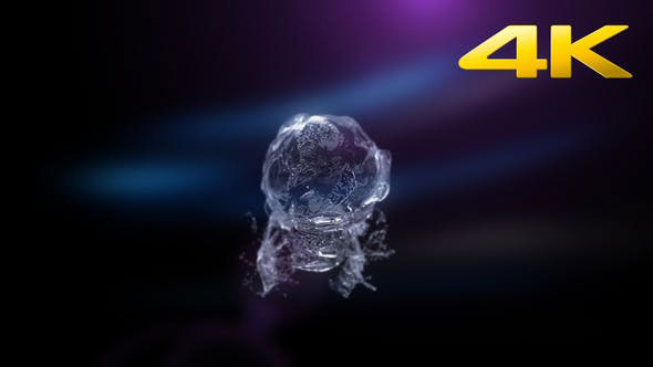 Videohive - Circulating Liquid Logo Reveal 4k - 22613456