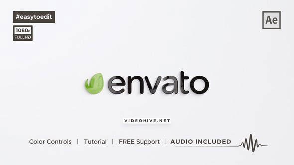 Videohive Clean and Minimal Logo Reveal 28021868