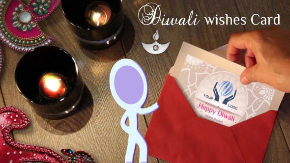 Videohive Diwali Wishes Card 20610728