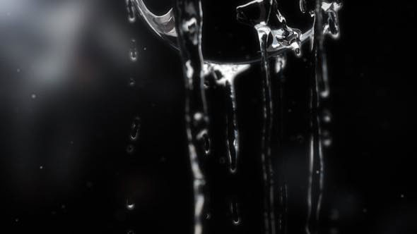 Videohive Dripping Liquid Logo Reveal 24205322