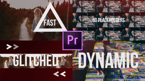 Videohive Fast Glitch Slideshow Dynamic Opener 22061425