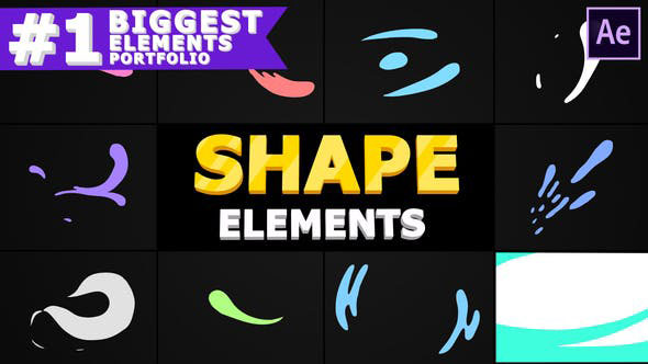 Videohive Liquid Shapes After Effects 28772373