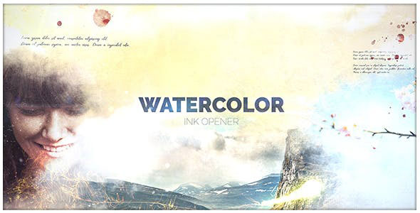 Videohive Watercolor Ink 21117056
