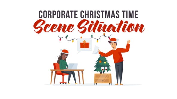 Videohive Corporate Christmas time - Scene Situation 29437357
