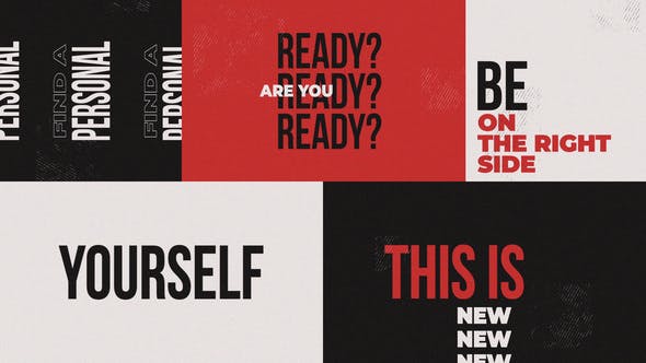 Videohive Modern Clean Typography | Kinetic Promo 25835326